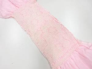 リサイクル　正絹　絞り帯揚げ